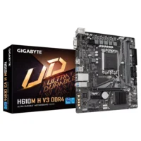 GIGABYTE Micro-ATX 2133/2400/2666/2933/3000/3200 DDR4 "Intel H610 H610M H V3 DDR4 LGA1700