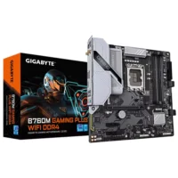GIGABYTE Micro-ATX 2133/2400/2666/2933/3000/3200/3300/3333/3400/3466/3600/3666/3733/3800/3866/4000/4133/4266/4300/4400/4500/4600/4700/4800/4933/5000/5133/5333 DDR4 "Intel B760 Express B760M G P WIFI DDR4 1.0 LGA1700