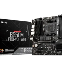 MSI Micro-ATX 1866/2133/2400/2666/2800/2933/3000/3066/3200/3466/3600/3733/3866/4000/4133/4266/4400 DDR4 AMD B550 B550MPRO-VDHWIFI SAM4