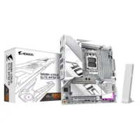 GIGABYTE Micro-ATX 4400/4800/5200/5600/5800/6000/6200/6400/6600/6800/7000/7200/7400/7600/7800/7900/7950/8000/8200 DDR5 B850M A ELT WF6E ICE SAM5