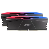 LEXAR Memory with heatsink and RGB lighting ARES LD5U24G76C38BR-RGD