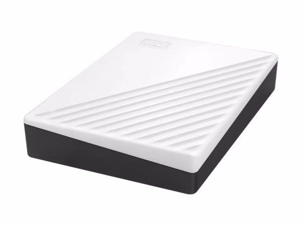 WD My Passport išorinis kietasis diskas, 6TB, USB 3.0, baltas