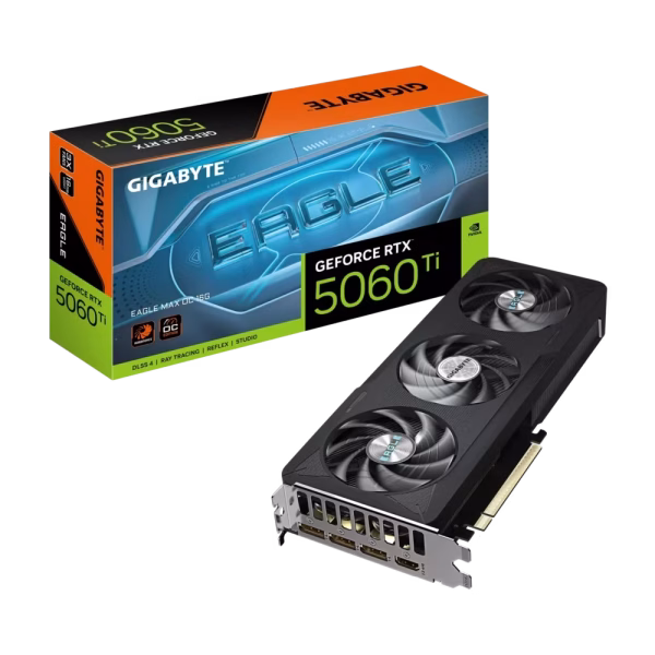 GIGABYTE GeForce RTX 5060 Ti EAGLE MAX OC 16G GV-N506TEAGLEMAX OC-16GD