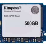 Kingston 500GB NV3 diskas NVMe SSD diskas, 512GB, M.2