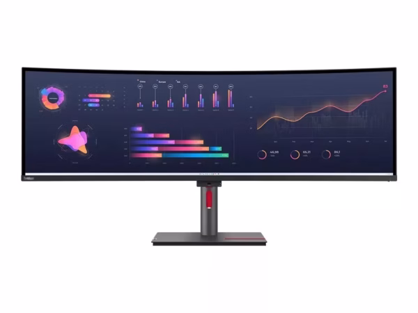 Lenovo 63DBRAT1EU monitorius, 49″, 4K, IPS, 60Hz