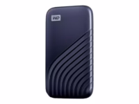 WD My Passport SSD 1TB Midnight Blue Cross Compatible USB 3.2 Gen-2 and USB-C 1050MB/s Read 1000MB/s Write PC & Mac Compatiable thumbnail 2