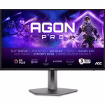 AOC AGON PRO AG326UD monitorius, 31.5", 4K, OLED, 165Hz, tamsiai pilkas