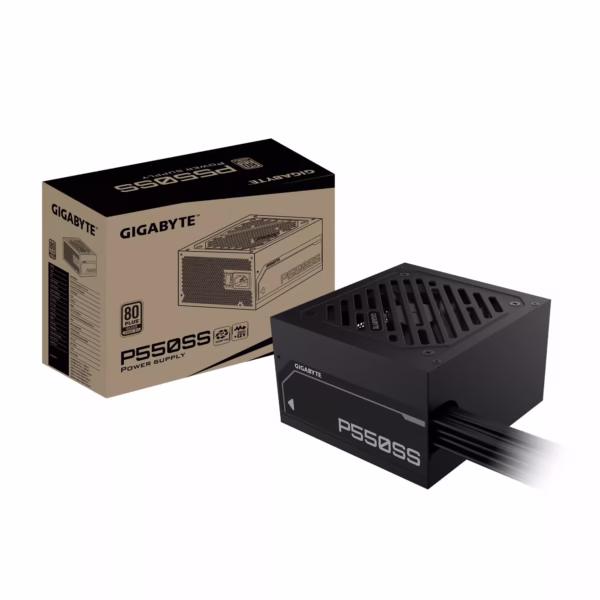 Gigabyte 550W GP-P550SS maitinimo blokas, Silver