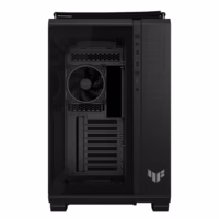 ASUS TUF Gaming GT502 Horizon TG ARGB kompiuterio korpusas, Midi Tower, juodas thumbnail 3