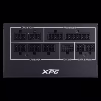 ADATA 850W XPG Core Reactor II VE COREREACTORIIVE850G-Bkceu maitinimo blokas, Gold thumbnail 3