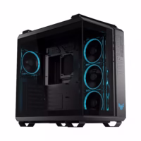 ASUS TUF Gaming GT502 Horizon TG ARGB kompiuterio korpusas, Midi Tower, juodas thumbnail 4
