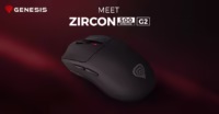 Genesis Zircon 500, Wireless/Wired, Gaming Mouse, 2.4 GHz, Bluetooth, USB, Black thumbnail 4