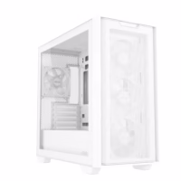 Case|ASUS|A21 PLUS|MidiTower|Case product features Transparent panel|Not included|MicroATX|MiniITX|Colour White|A21PLUSTGARGBWHITE thumbnail 7