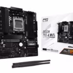 ASRock B850M Pro-A WiFi pagrindinė plokštė, PCIe 5.0, M.2, HDMI, DisplayPort