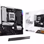 ASRock B850M Pro RS WiFi pagrindinė plokštė, AM5, DDR5, mATX