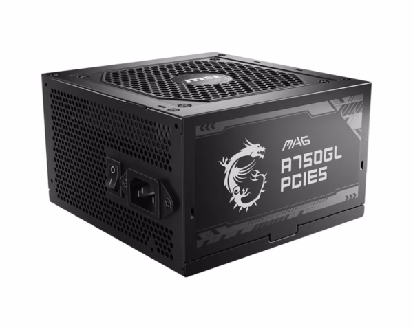 MSI MAG A750GL maitinimo blokas, 750W, Gold
