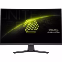 MSI MAG 275CQF E18 27″ Curved Gaming Monitor, VA Panel, 2560×1440, 16:9, 180Hz, 0.5 ms, Matte, Black