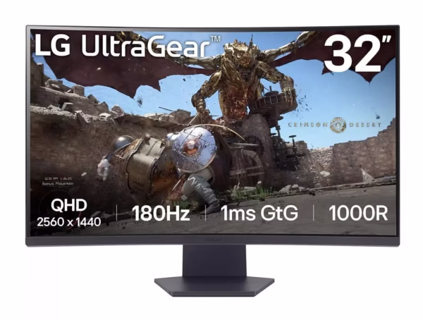 LCD Monitor LG monitorius, 32″, 2560×1440, 180Hz
