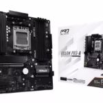 ASRock B850M Pro-A pagrindinė plokštė, AMD B850, AM5, mATX, DDR5