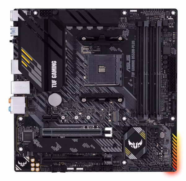 ASUS TUF Gaming B550M-PLUS pagrindinė plokštė, AM4, DDR4
