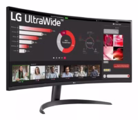 LG 34WR50QK-B monitorius, 34″, QHD, VA, 100Hz thumbnail 4