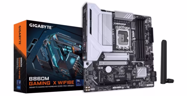 Gigabyte B860M Gaming X WIFI6E pagrindinė plokštė, LGA1851, DDR5