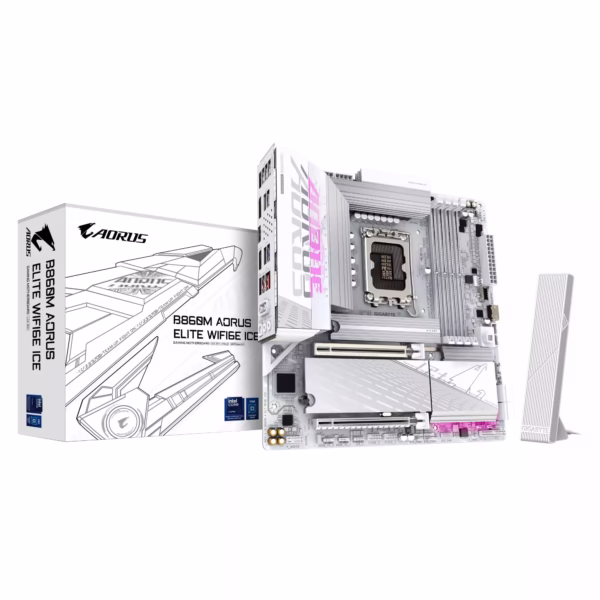 GIGABYTE B860M A ELT WF6E ICE 1.0