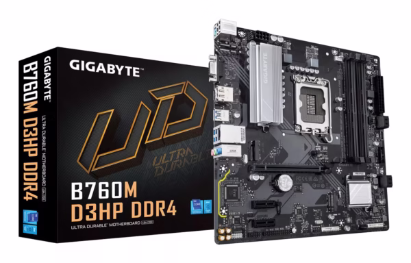 Gigabyte B760M D3HP DDR4 pagrindinė plokštė, LGA1700