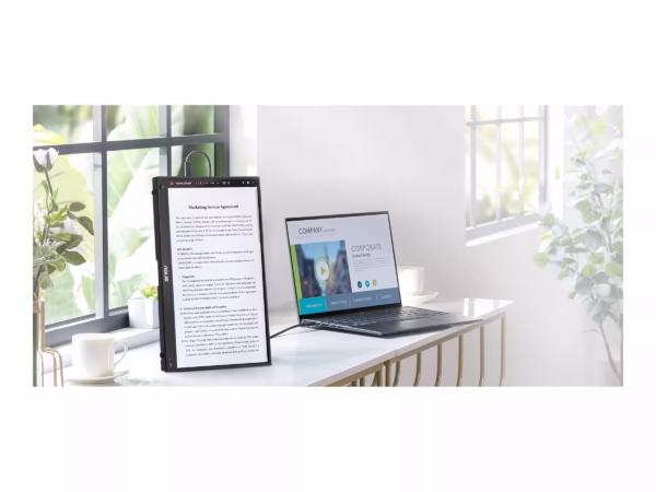 ASUS ZenScreen Touch MB16AMTR portable monitor 15.6inch IPS FHD WLED 16:9 60Hz 250cd/m2 5ms HDMI USB-C 2x1W Speakers Black+Dark Gray