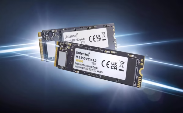 SSD|INTENSO|MI500|500GB|M.2|NVMe|3D NAND|Write speed 4000 MBytes/sec|Read speed 5300 MBytes/sec|4mm|TBW 300 TB|MTBF 1500000 hours|3836450