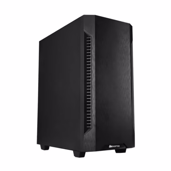 Chieftec Elox AS-01B-OP kompiuterio korpusas, Midi Tower, juodas