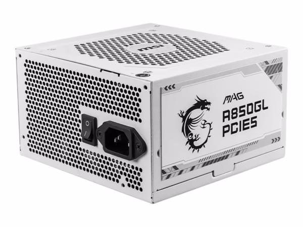MSI 850W MAG A850GL PCIE5 maitinimo blokas, Gold