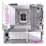 Gigabyte B860M AORUS ELITE WIFI6E ICE pagrindinė plokštė, LGA1851, DDR5