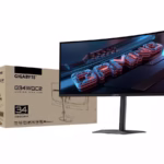 Gigabyte G34WQC2 EK monitorius, 34", QHD, VA, 200Hz
