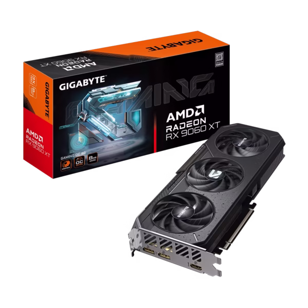 Gigabyte RX 9060 XT Gaming OC 8GB vaizdo plokštė, 8GB GDDR6