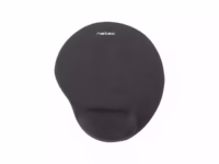 Natec Mouse Pad, Marmot, Black, Gel Filling 225×245 mm | Natec | Mouse Pad | Marmot | Black