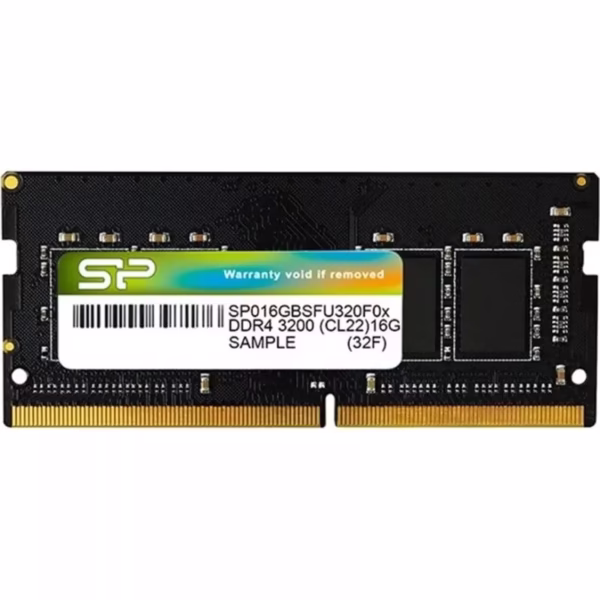 Silicon Power operatyvioji atmintis nešiojamiesiems kompiuteriams, 16GB, DDR4, 3200MHz, CL22, SO-DIMM, SP016GBSFU320X02