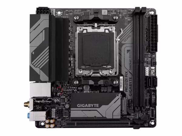 Gigabyte A620I AX AM5 2xDDR5 4xSATA 1xM.2 mATX MB pagrindinė plokštė
