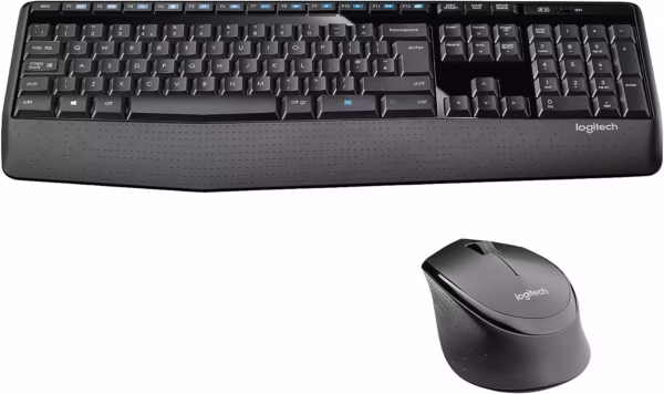 Logitech MK345 pelė, belaidė, juoda