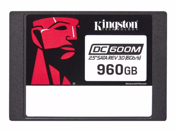 Kingston 960GB DC600M 2.5inch SATA3 mixed-use data center SSD for enterprise servers and NAS SATA SSD diskas, 1TB, 2.5″