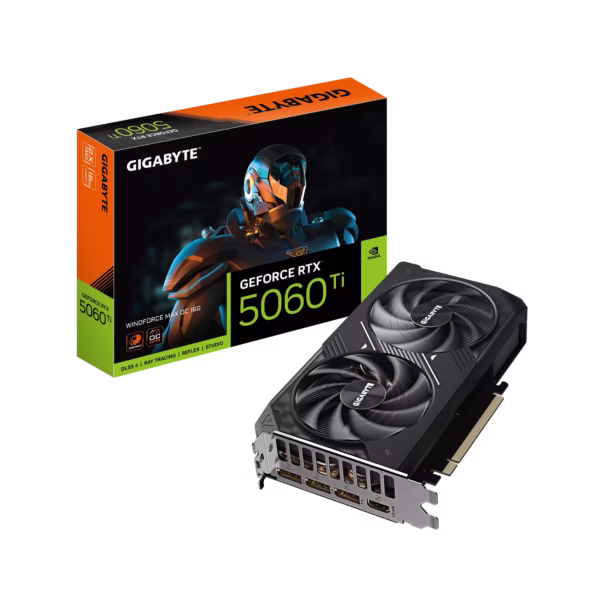 GIGABYTE GeForce RTX 5060 Ti WINDFORCE MAX OC 16G GV-N506TWF2MAX OC-16GD