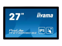 IIYAMA TF2738MSC-B2 A 27inch Touchpanel 1080p IPS 500cd 10touch points CA VGA HDMIx1 DPx1 speakers 2x1W open frame black thumbnail 2
