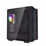 Deepcool CC560 ARGB V2 kompiuterio korpusas, Midi Tower, juodas