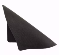 Gembird Mouse Pad, Middle Size | MP-S-BK-M | Mouse pad | Black thumbnail 2