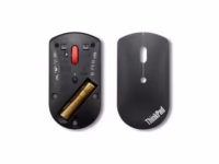 Lenovo, ThinkPad Bluetooth Silent Mouse w/o battery, Wireless, Bluetooth 5.0, Black thumbnail 2