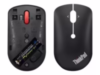 Lenovo, ThinkPad USB-C Wireless Compact Mouse, Black thumbnail 2