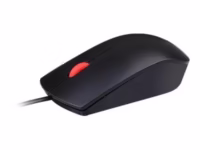 Lenovo Essential USB Wired Mouse, 1600 DPI, 1.8 m, 3 Buttons, Black, Lenovo, Essential USB Mouse, Optical sensor, wired, Black thumbnail 4