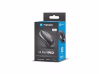 Natec Mouse, Vireo 2, Wired, 1000 DPI, Optical, Black | Natec | Mouse | Optical | Wireless | Green | Robin thumbnail 5