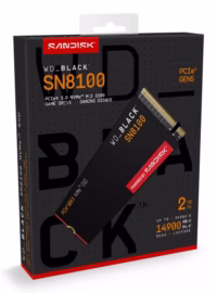 SSD|SANDISK|2400xTBW rating|NVMe Yes|PCI Express 5.0|M.2|2000 GB|POWERED BY SANDISK|Black SN8100|WDS200T1X0M thumbnail 7