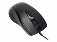 Targus Full-Size Optical Antimicrobial Wired Mouse, Targus Mouse, Full-Size Optical Antimicrobial, Wired, Black thumbnail 8